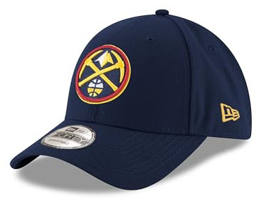 New Era Denver Nuggets NBA The League Blau Verstellbare 9Forty Cap - One-Size