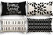 YCOLL Kissenbezüge 4er Set Kissenbezüge leinen Kissenbezug Dekokissen Kissenbezüge für Sofa Gartenbett Couch Kissen 30x50cm (4er Set)