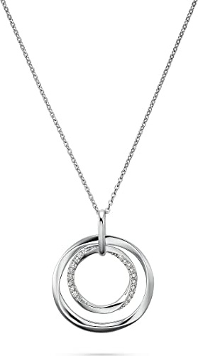 FAVS Damen-Kette 925er Silber 20 Zirkonia One Size 87613151