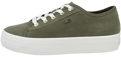 s.Oliver Sneaker 5-5-23619-38 Grün Red Label