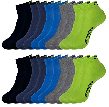 ONE STRANGE ROCK Quarter Socken Kurzsocken Herren Damen 5, 10, 15, 20, 30 Paar