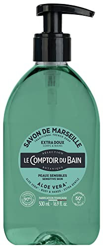 Le Comptoir du Bain Savon de Marseille Aloe Vera 500 ml