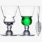 The Wine Savant Absinthgläser im Vintage-Stil, mit Stiel, klassisch, mit Schweizer Blasenbehälter, ideal zum Verkosten, Nosieren und Trinken von Absinth, Sambuca, Raki, Pastis, Ouzo, Green Fairy