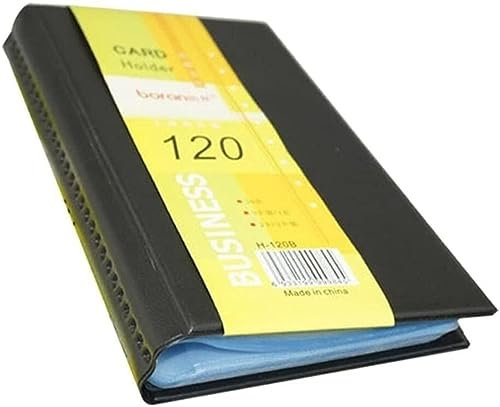 Fotoalbum-Sammelalbum, besonderes anpassbares Geschenk, 120 Klammern, Fotoalbum, Bücherregal, Business-Buchhalter, Leder-Bücherhülle, hohe Kapazität, Kreditetui, Business-Album