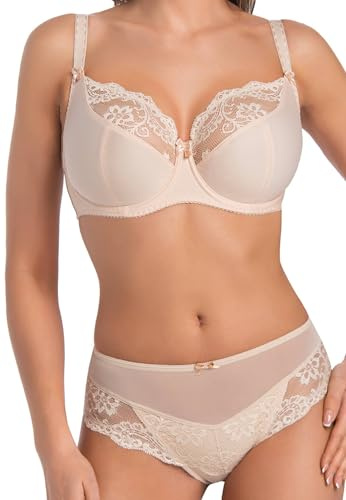 Teyli BH Damen mit Bügel – BH Große Größen für Große Brüste – Komfort BHS mit Starkem Halt – Unterwäsche Damen Büstenhalter für Alltag
