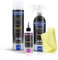 Bike on Wax Clean and Smooth 3-Piece Bundle Bike Maintenance Kit - spROCKET Foam Chain Re-ACTION CleanALL Grit Stopper, Cloth - High-Performance Lubrication & Cleaning - All Bearings Cables & Pedals