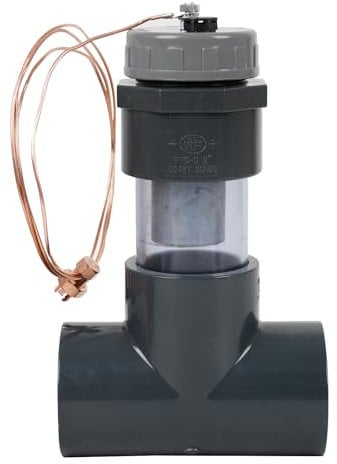 AQQHSAIN Zinkanode für Pool, 5,1 cm, Inline-Zinkanoden für Salzwasserpools, Boote, Zinkanode, Ersatz, Anti-Elektrolyse, Opferanode für Pool