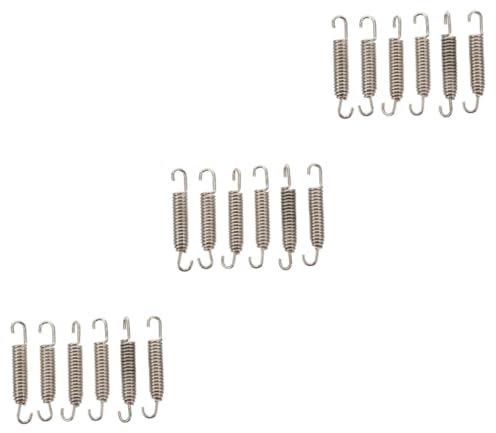 LIFKOME 18stücke Auspuffrohr Federn Für Motorräder Hochtemperaturbeständige Langlebige Drehbare Befestigungsfedern Sicheren Von Auspuffanlagen