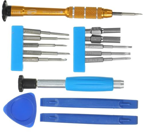 RORPOIR Gamepad Reparaturwerkzeug Satz Chrom Vanadium Stahl Präzisions Schraubendreher Satz Mit Ergonomischem Griff Für Spielkonsolen Zerlegen