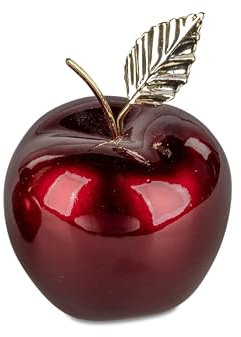 Dekoration Weihnachten Bollweg Deko Apfel 12cm seidenmatt rot auch als Winter oder Weihnachtsdekoration