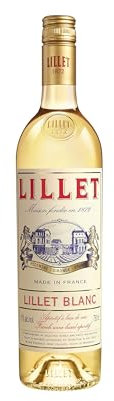 Lillet Blanc – Französischer Weinaperitif mit fruchtig-frischem Geschmack – 1 x 0,75 l, 750 ml (6er Pack)