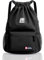 Fadeeg Sportbeutel, Sportrucksack Kinder, Turnbeutel Damen Und Jungen, Turnbeutel Mit Kordelzug Beutel Rucksack Für Schule, Fitnessstudio, Sport, Reisen, Schwimmen-Schwarz