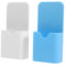 Parliky 2Pièces Boîte de Rangement Magnétique pour Stylos et Marqueurs Support Magnétique pour Bureau et Tableau Accessoires de Bureau Pratiques Couleurs Simples Design Créatif