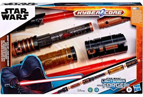 Star Wars Forge Kyber Core Secret Sith Set de sabre laser électronique exclusif