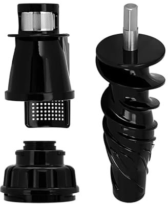 N85R Juicing Auger End Cap And Juice Screen Compatible For Omega Juicer Body Replacement Parts NC900HDC NC800HDS 8006 8005 8004 8003 Kitchen Tools Replacement Parts For Juicer Juice Extraction Network
