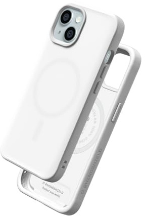 RhinoShield SolidX Hülle für MagSafe für iPhone 15 Pro Max | Starker Magnet, Fallschutz nach Militärstandard, verstärkte Stoßdämpfung, verbesserter Eckenschutz, schlank, leicht