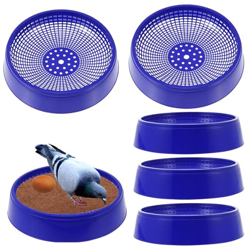 Vogelnest | 6 Stück Brutmaschine für Eier – Legenest für Wachteleier für Vögel Garten Voliere