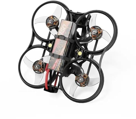 HYRTEFBN FPV-Racing-Drohnenrahmen Bürstenloser Whoop Quadcopter O4 PNP 2S 450mAh(O4 4B)