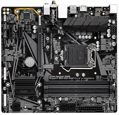 Carte Mere pc Carte mère Fit for GIGABYTE B460M DS3H AC B460 LGA 1200 for processeurs i5-10400F, i3-10100F, i3-10100, i7-10700F, DDR4, M.2, Micro ATX