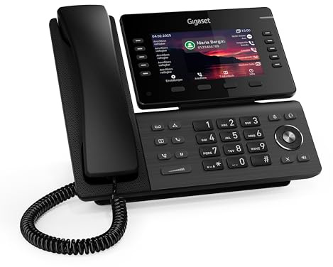 Gigaset P850W Ip Pro Dect Telephone Black, S30853-H4104-R101