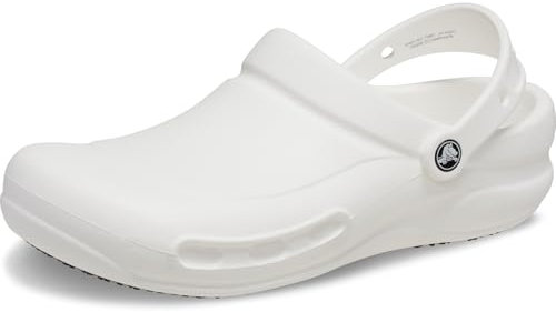 Crocs Unisex Clogs, White, 12 UK Men