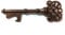 Key bottle opener with crown - Bronze