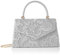 SwankySwans Kendall Damen Clutch, Spitze, elegant, Silberfarben, Einheitsgröße