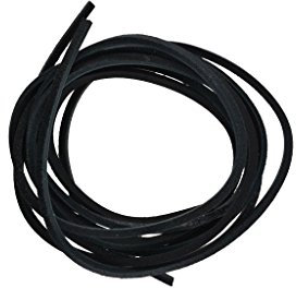 Lacci in cuoio color nero per scarpe, stivali, boots 120 cm