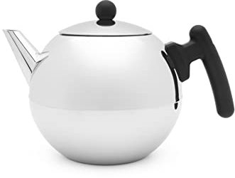 Bredemeijer Teekanne 1.2 L schwarz doppelwandig Duet Bella Ronde