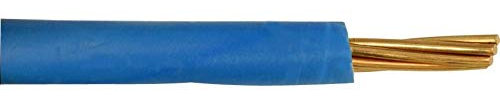 1 CORE Electrical Cable Wire Wiring Conduit Length Single 1.5/2.5/4/6/10mm2 230V (2.5mm2 x 10m, Blue)