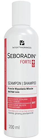Seboradin Haarshampoo Gegen Haarausfall Haarverlust Haarverdünnung Haarwachstum Shampoo Für Frauen Männer Vitamine Natürliche Extrakte Haar Kopfhaut Pflege Haarshampoos Haarpflege 200 ml Forte