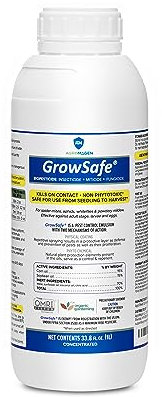 AgroMagen, GrowSafe Bio-Pesticide, Miticide organique et naturel, fongicide et insecticide (33,8 fl.oz)