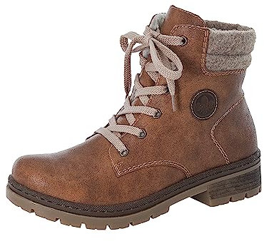 Rieker Herbst/winter, Women’s Ankle Boots, Brown (nuss-antik/kastanie/wood / 22 22), 3.5 UK (36 EU)