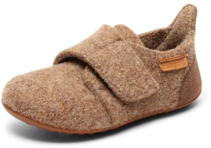 Bisgaard Unisex Kinder Wool Niedrige Hausschuhe, Camel, 24 EU
