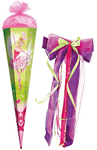 komplette Füllung - Circa 200 Teile - für Schultüte - Tänzerin - Ballerina/Prinzessin - eckig - für ALLE Zuckertüte - mit..