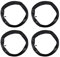 BESPORTBLE Fahrradschlauch-Set 16 X 2 125/2 4 Rennrad-reifenschlauch Ersatzschlauch Fahrradschlauch-Reparatur-Set Fahrradzubehör Butylkautschuk