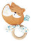 Kaloo - Fripons - Beißring Fuchs Leonard - Rassel - Baby-Spielzeug - Zahnen - 12 cm - Ab 6 Monaten, K969998