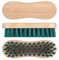 HOMESHOPA Wooden Scrubbing Brush For Clothes, 2 Pack Heavy Duty Hand Scrubber with Natural Stiff Bristle, Multipurpose Washing & Cleaning Scrub Brush for Laundry, Carpet Cleaning Hard Laminate Floors