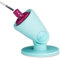 tweexy Hinge Untippable Nail Polish Bottle Holder | Anti-Spill Nail Polish Holder Stand, Tilted, Smartgrip Airlock Suction | Fingernail Painting, Nail Art, Nail Polish Accessories (Zen Green)