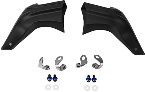 OUKENS Brake Caliper Cooling Cover, Universal Motorcycle Brake System Air Cooler Tube Pipe Cover for S1000RR S1000XR R1250GS 1200R R1200RS(Matte Black)