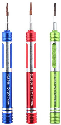 Tournevis pentalobe 1,2 mm P5 Torx T5 et tournevis Phillips PH000 de 1,5 mm pour MacBook Air et Pro avec Retina