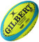 World Rugby Shop X Gilbert G-TR4000 Rugby-Ball, Größe 5, langlebige Rugby-Ausrüstung, dreieckiger Oberflächengriff, 3-lagige Konstruktion, Fluro