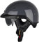 Halbhelme Motorradhelm, Halbschalenhelm Mit ECE Genehmigt Brain-Cap Halbschale Roller-Helm mit Visier Scooter-Helm Chopper Helm Moped Helm Retro für Erwachsene Herren Damen (Color : 2, Size : 65~66C