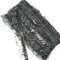 12Yard 25-30mm Vintage Glitzer Pailletten Organza Rüschen Borten Spitzenband Paillettenband Spitzenborte Dekoband Zierband Pailletten Bänder Plissiertborten für DIY Nähen Hochzeit Kostüme Deko,Schwarz