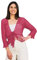 creazioni unique Cardigan Donna Primaverile Estivo Cardigan Donna Elegante in Rete di Viscosa Termica con Essenza di Fiore di Ciliegio (Rosa Antico)