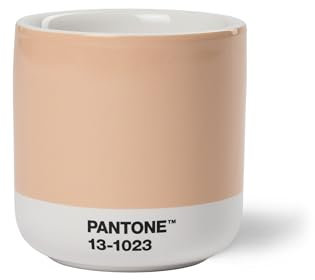 Pantone Porzellan Thermobecher Cortado, 190 ml, COY 2024 - Peach Fuzz 13-1023