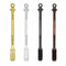 HXMJIED 4PCS Mini Medicine Spoon Metal Shovel Spoon Small Gold Silver Smoke Shovel Medicine Spoon Snuff Spoon (4 Colors)
