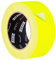 GRIP Eventbasics Neon Klebeband GT 571, fluoreszierendes Neon Gaffa Tape 50 mm x 25 m, sehr hohe Klebkraft, 48h ablösbar, handrissfähig, für Innen- und Außenbereich - neongelb
