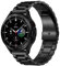 FOUUA Edelstahlarmband für Uhr 18mm 20mm 22mm 24mm Armband Metall Uhrenarmbänder mit Schnellverschluss geeignet für Herren Damen Compatible with Samsung Galaxy Watch/Frontier/Classic Smartwatch