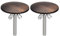QUARKZMAN Tapones para Agujeros de Fregadero de Cocina, 2 Unidades - Tapón de Aleación de Zinc para Agujero de Grifo, Tapón para Dispensador de Jabón (Bronce)